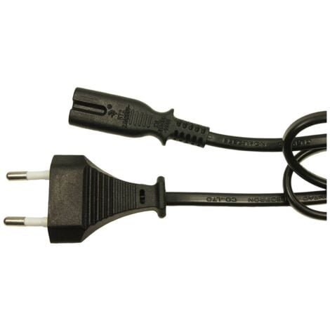 Cliff FCR72043 alimentation Cordon électrique noir 2 m