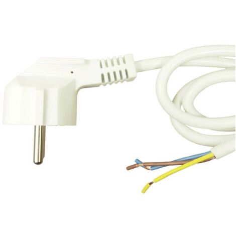 Cliff FCR72044 appareils IEC Câble de raccordement blanc 2 m C911232
