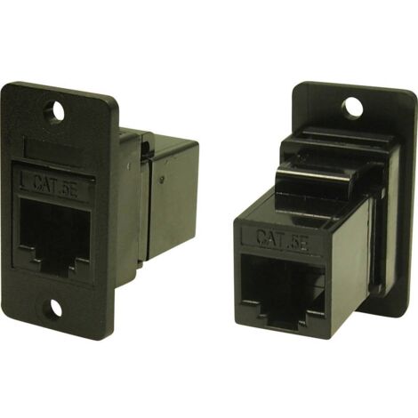 Cliff FM SLIM FT CAT5E 3.2 NOIR CP30620X1 Adaptateur/prolongateur encastrable noir 1 pc(s) W423712