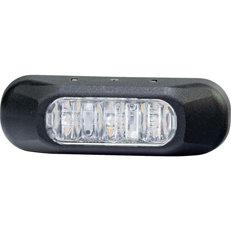 Clignotant avant FT-210 led 95211 12 v/dc, 24 v/dc, 36 v/dc via réseau de bord en saillie, montage par vissage orange A589352 - Fristom