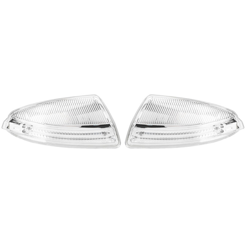 Sjlerst - Paire rétroviseur de porte led clignotant lampe A2048200721 adapté pour Mercedes Benz classe c W204 08-10