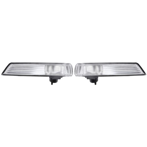 Clignotant de Rétroviseur Latéral LED, Abat-jour de Clignotant de Rétroviseur de Voiture pour Ford Focus Mondeo (1 paire).