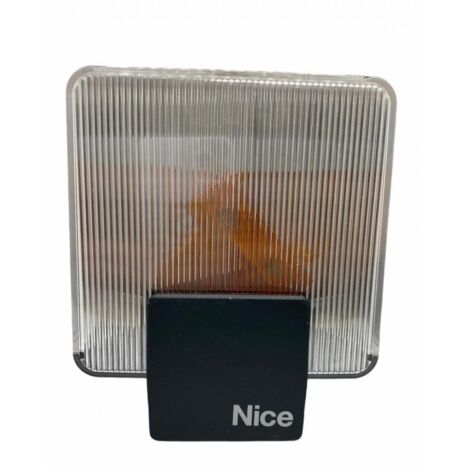 Clignotant LED 24V – Lampe clignotante à poser en applique – Remplace les modèles Nice ML24/ML24T/MLBT/MLB/LUCYB/LUCY24/EL24