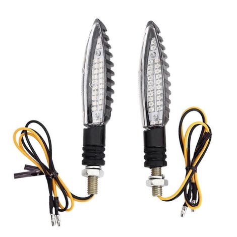 Clignotant LED E24 avec indicateur clignotant à effet eau courante pour--