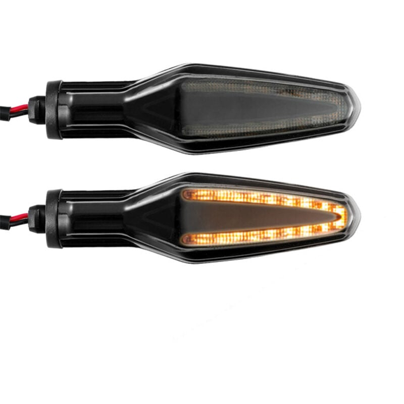 Lifcausal - Clignotants de moto étanches 12 v 18 led pour R1250GS Adventure F850GS R1200GS adv S1000R S1000RR S1000XR F750GS F900R F900XR R1200RS