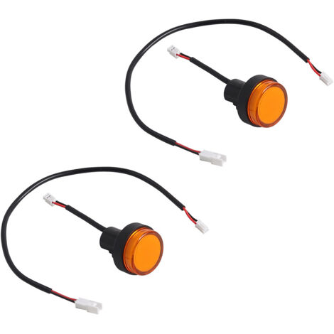 Clignotants étanches pour scooters électriques, feux de signalisation universels, pièces de rechange.