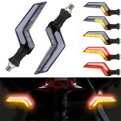 Clignotants + Feux STOP LED défilant Moto UFO V2.0 - séquentielle