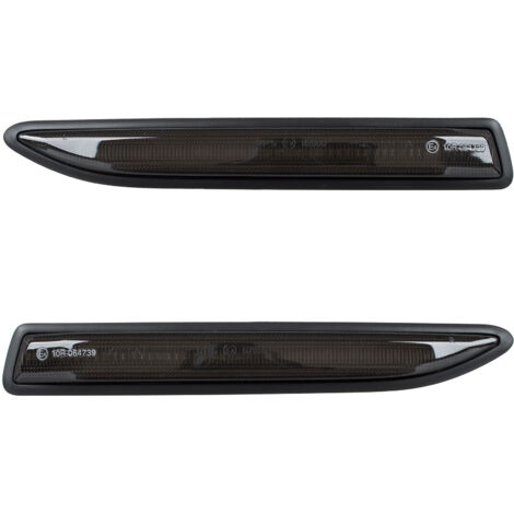 Clignotants latéraux à LED FUMÉ DYNAMIC pour Ford Mondeo IV 07-15, lot de 2 pièces