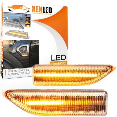 Clignotants Latéraux Défilants LED Mini Countryman F60 - Version claire DYNAMIQUE - Homologué ECE