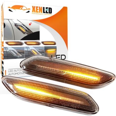 Clignotants Latéraux Défilants LED Mini Countryman R60 / Paceman R61 - Version claire DYNAMIQUE - Homologué ECE