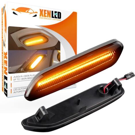 Clignotants Latéraux LED Mini Countryman R60 / Paceman R61 - Version fumée - la paire - Homologué ECE