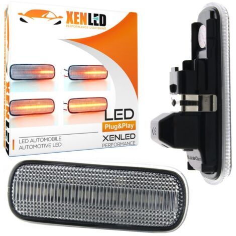 Clignotants Répétiteurs Clairs LED DYNAMIQUE DÉFILANT Citroën C4 mk1 hayon - Homologué ECE