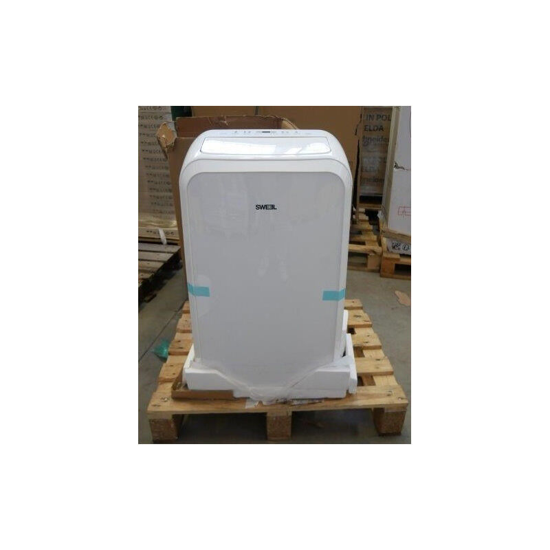 Climatisation mobile 3.5W blanc R290 froid seul 230V avec telecommande 355-420m3/h 52db 765x467x397mm 12000BTU (251092)