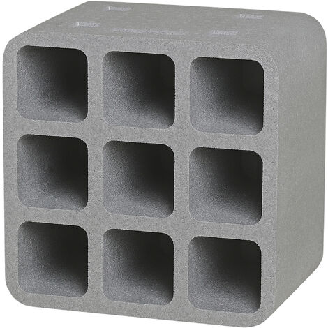 Climapor Flaschenbox Cube, 9 Flaschen max. Ø 9 cm - 1 Stück