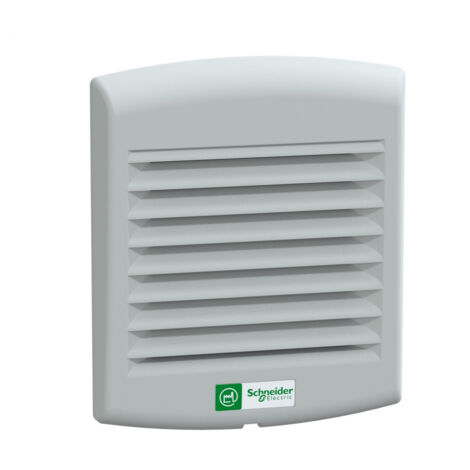 ClimaSys CV - ventilateur - 38m3/h - 230V - IP54 - avec grille et filtre G2  - NSYCVF38M230PF