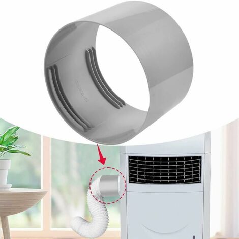 Climatiseur Adaptateur de Tuyau de Fenêtre Interface de Bouche Plate, Pour Tuyaux d’évacuation Climatiseur Mobile De 150 Mm/5,9“ Pouces Et Aux Tuyaux d’évacuation De Sèche-Linge Aucune Fuite，T-Audace