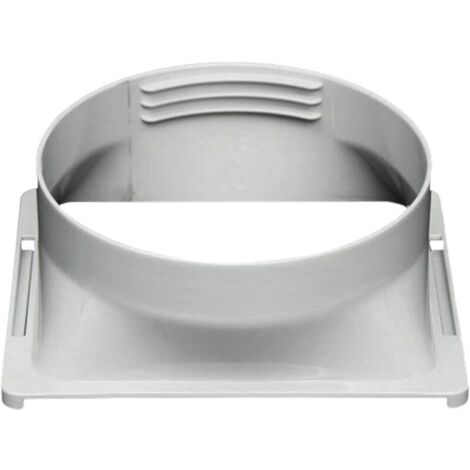 Climatiseur Adaptateur Interface De Tuyau D'Échappement,15 cmCache Fenetre Clim Adaptateur De Fenêtre Pour Tuyau D'Échappement