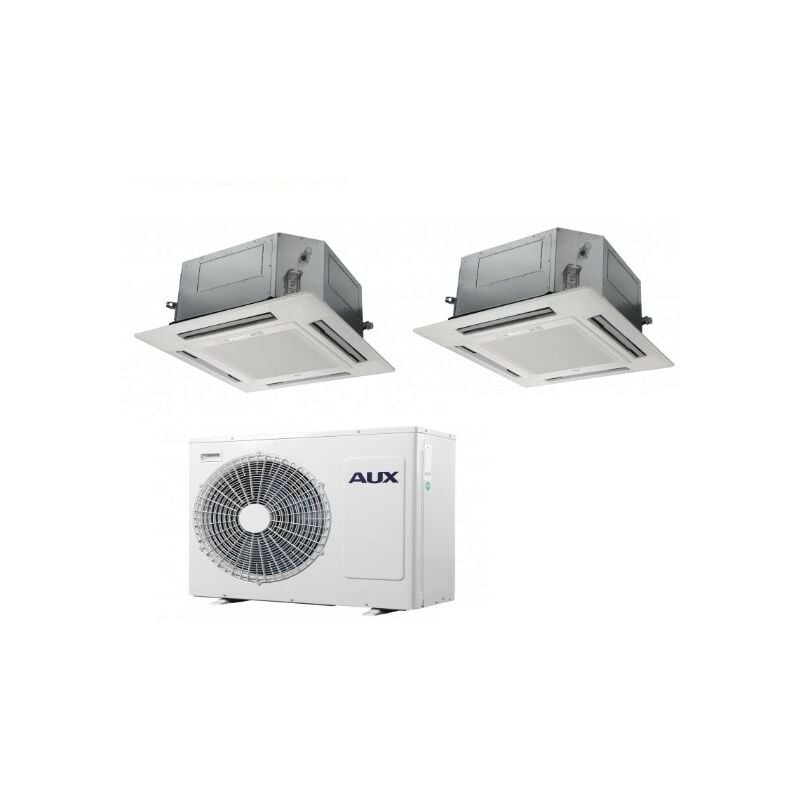 AUX - Climatiseur Dual Split Cassette 12+12 avec AM3-H24 R-410 12000+12000