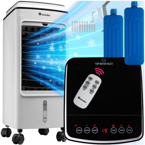 Climatiseur d'air mobile en polypropylène blanc