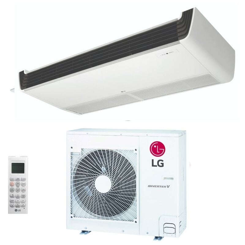 Climatiseur de plafond LG inverter 18000 btu uv18f monophasé r-32 wi-fi télécommande optionnelle incluse - nouveau
