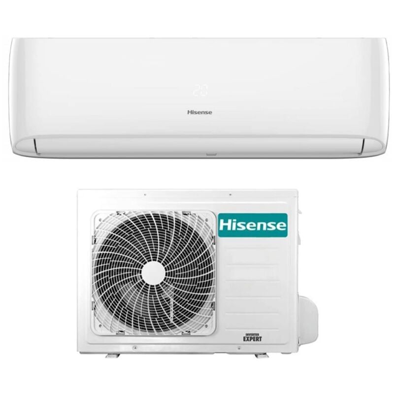 Climatiseur Hisense Inverter sèrie easy smart 9000 btu CA25YR4BG + CA25YR4BW R-32 Wi-Fi Integrè
