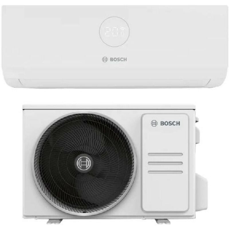 Climatiseur réversible Mono-split bosch Climate 3000i CL3000i-SET 26 we R-32 Wi-Fi en option 9000 btu a++