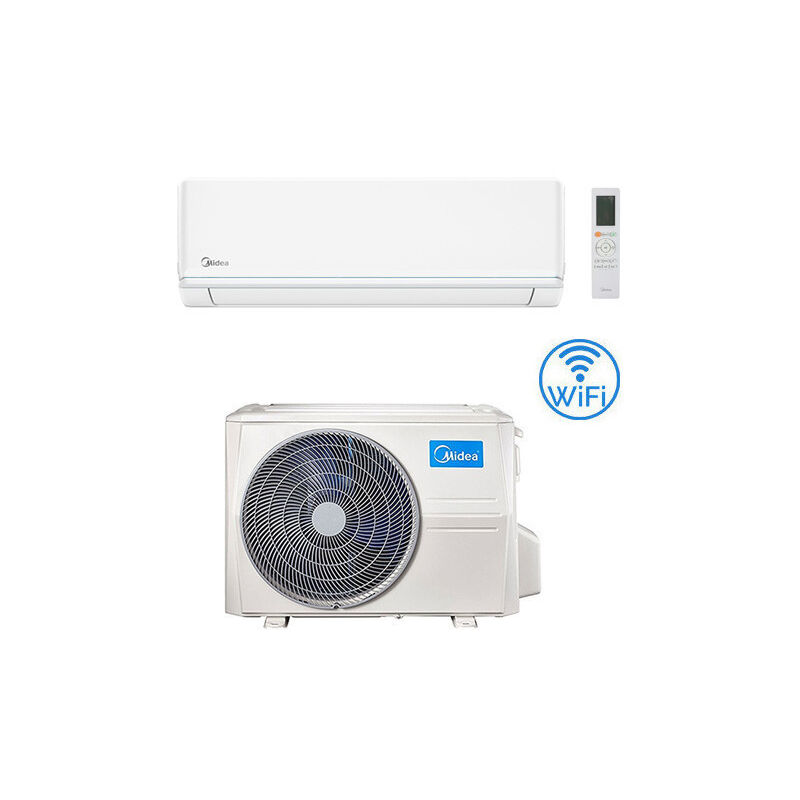 Midea - Climatiseur Evolution R32 WiFi 18000 btu MSAGXCU-18HRFN8 inverter Classe a++/a+