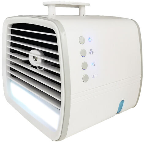 Mini ventilateur de climatisation portable A-208 Blanc