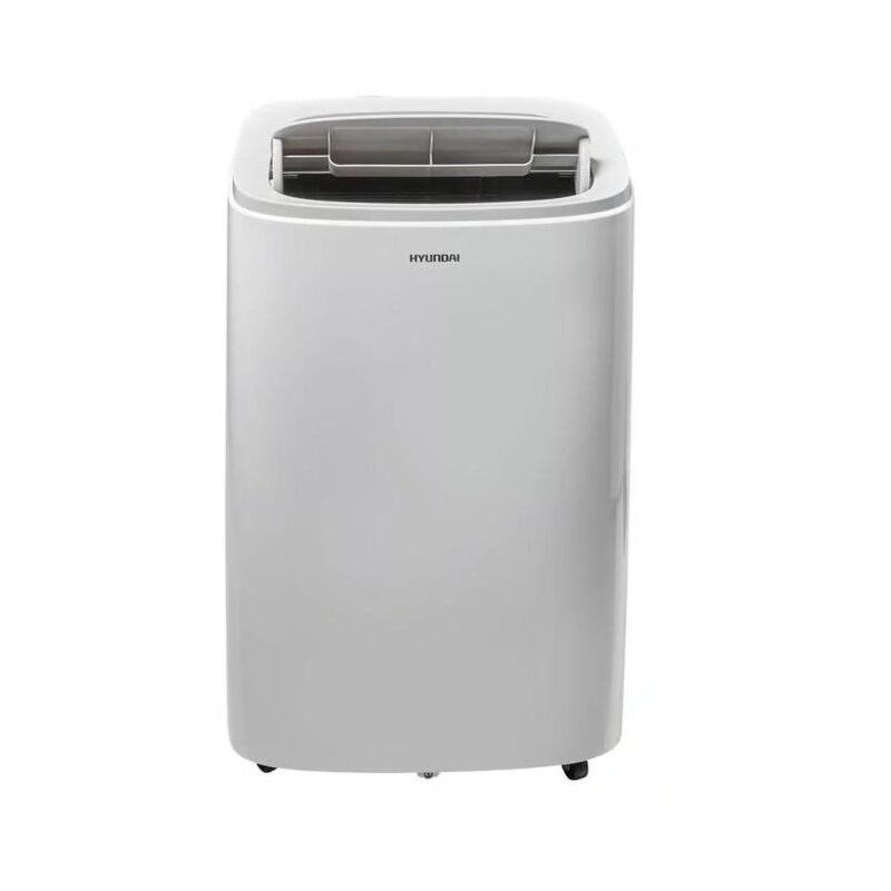 Hyundai - Climatiseur mobile Blanc 14000 btu Classe a réversible chaud froid HYD14000R