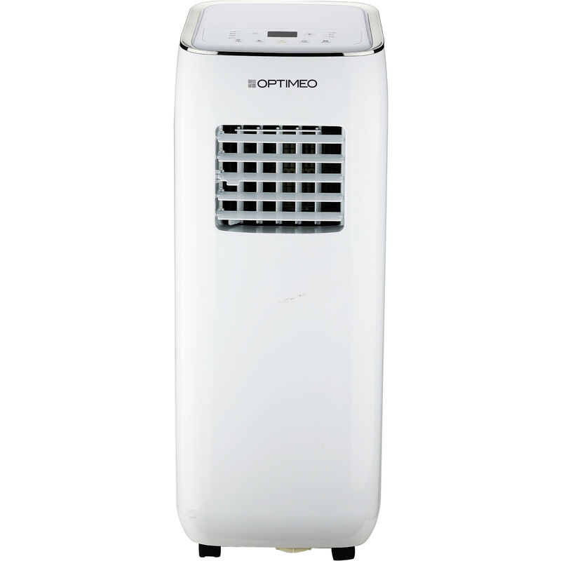 Optimeo - Climatiseur mobile 2000W (7000BTU) compact et silencieux pour les pi�ces de 15 � 20m2 OPC-C01-071 (Marque fran�aise) - blanc