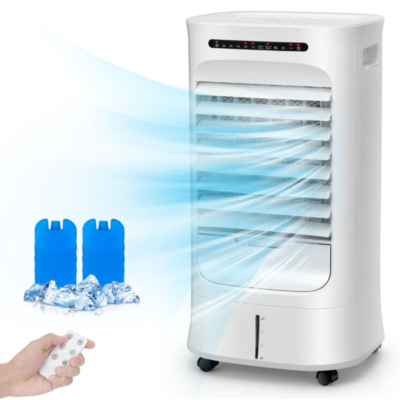 Climatiseur mobile 3 en 1 avec télécommande minuterie 15 h réservoir 10 litres oscillation et modes/vitesses variables
