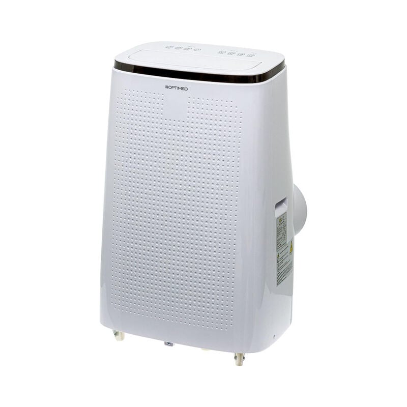 Climatiseur mobile réversible Optimea OPC-A01-160HP 4,7 kW Blanc Classe énergétique a