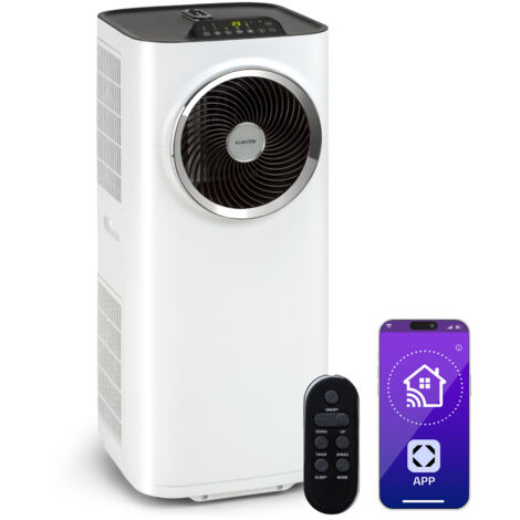 Climatiseur mobile KLARSTEIN Climatiseur Mobile Silencieux 10K BTU Blanc Classe A