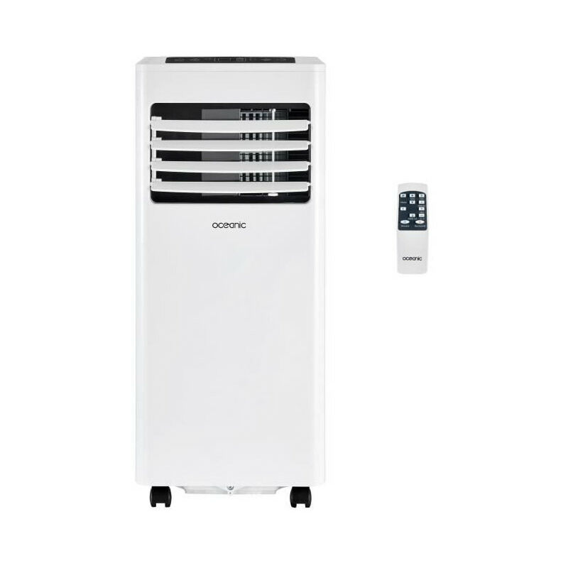 Climatiseur mobile Oceanic 7000 btu - 2050W - Déshumidificateur - Programmable - Classe énergétique a - Monobloc