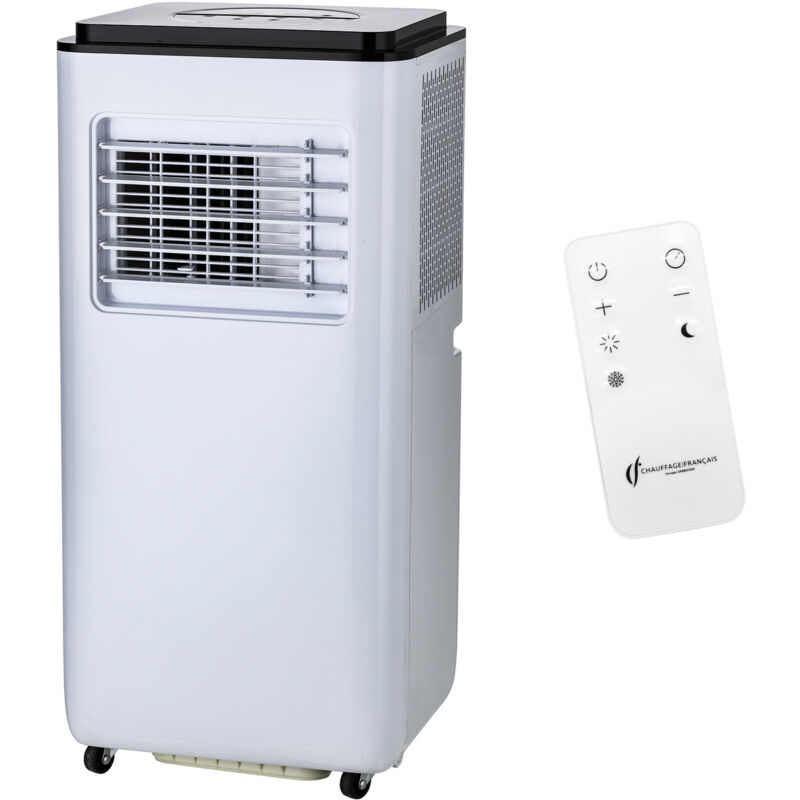 Sannover - Climatiseur Mobile Réversible (Chaud/Froid) 2,9 kW / 10000 btu Fresho