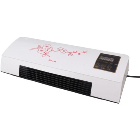 START Climatiseur mural, mini machine de chauffage et de refroidissement électrique avec télécommande pour chambre à coucher, salle de bain, salon CN 220 V