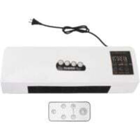 Chauffage Soufflant Salle De Bain Ninonly 1200W - Technologie PTC, Chauffage Rapide En 3s, Oscillation 90°, 6 Modes, Protections Sécurité - Blanc