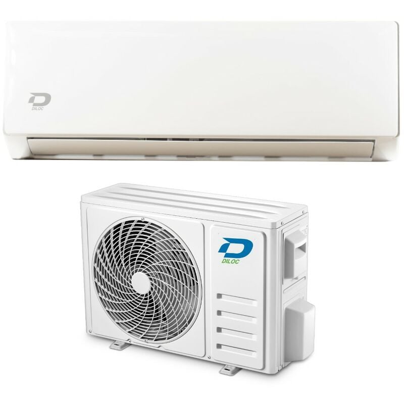 Diloc - climatiseur à onduleur oasi series 12000 btu d.oasi12 a++ wi-fi integrated alexa google home - new