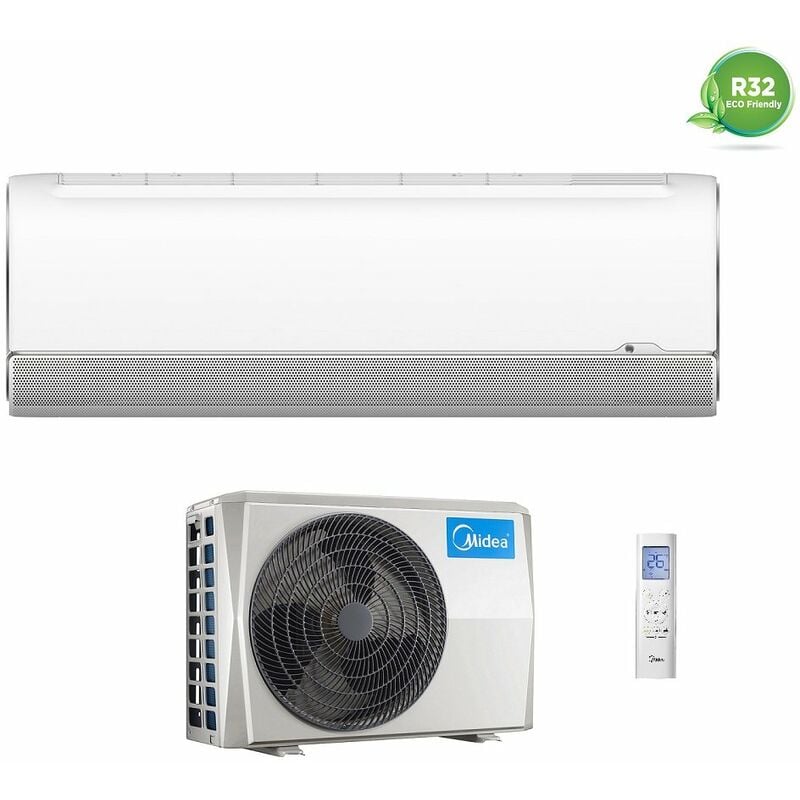 Climatiseur à onduleur Midea BreezeleSS+ 12000 btu R-32 a+++ MSFAAU-12HRFN Wi-Fi intégré - new