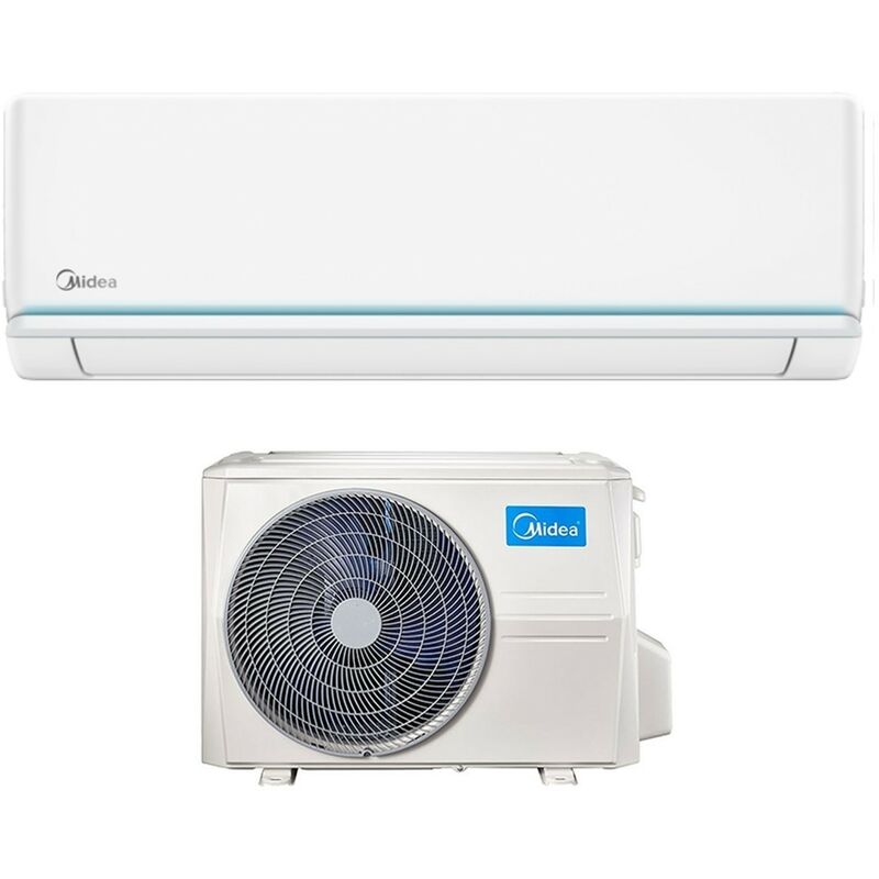 Midea - Climatiseur à onduleur série evolution 9000 Btu MSAGXAU-09HRDN8 R-32 Wi-Fi en option Classe a++/a+