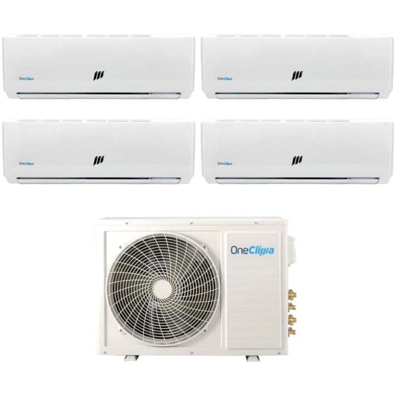 Oneclima - Climatiseur QuadriSplit12+12+12+12 avec MLT42x5/Y24 R-32 Wi-Fi optionnel 12000+12000+12000+1200l