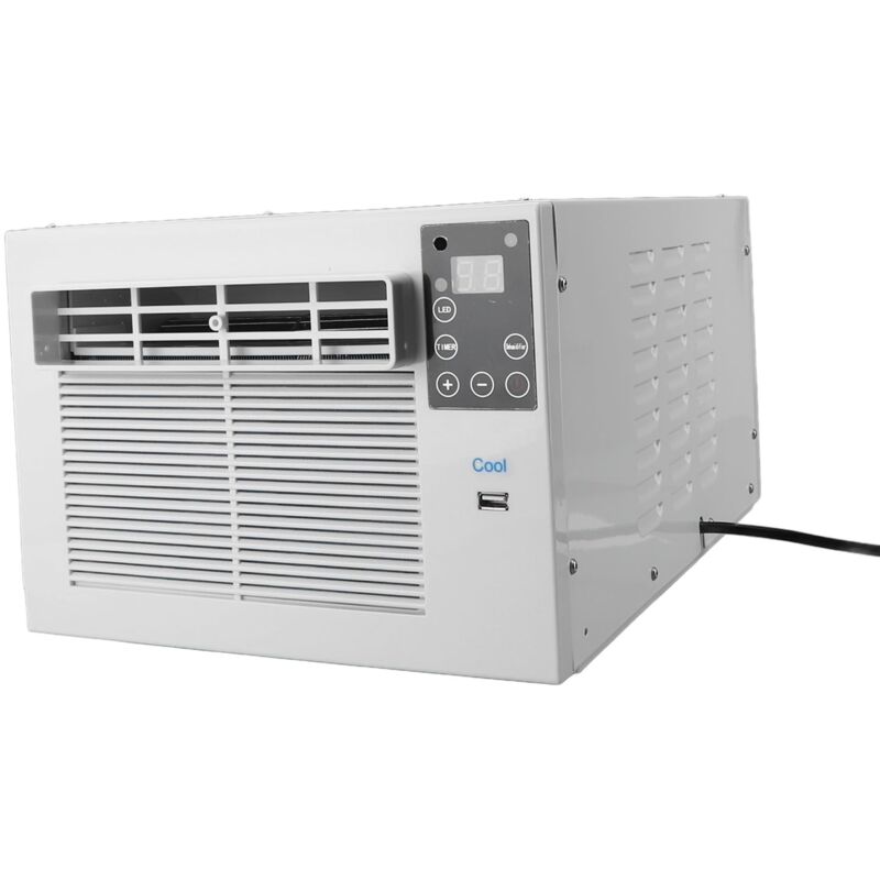 Ej.life - Climatiseur Portable avec Télécommande Tactile, 1900 btu, économie d'énergie, Polyvalent pour le Camping (Prise ue 220V)