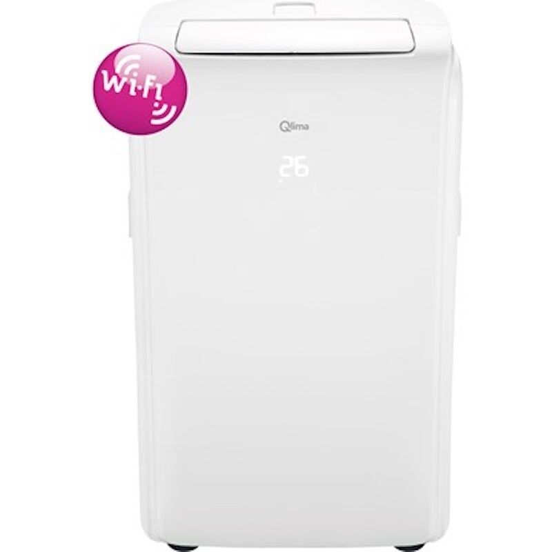 Climatiseur mobile avec Wi-Fi, 2.6 kW, Blanc, Classe A