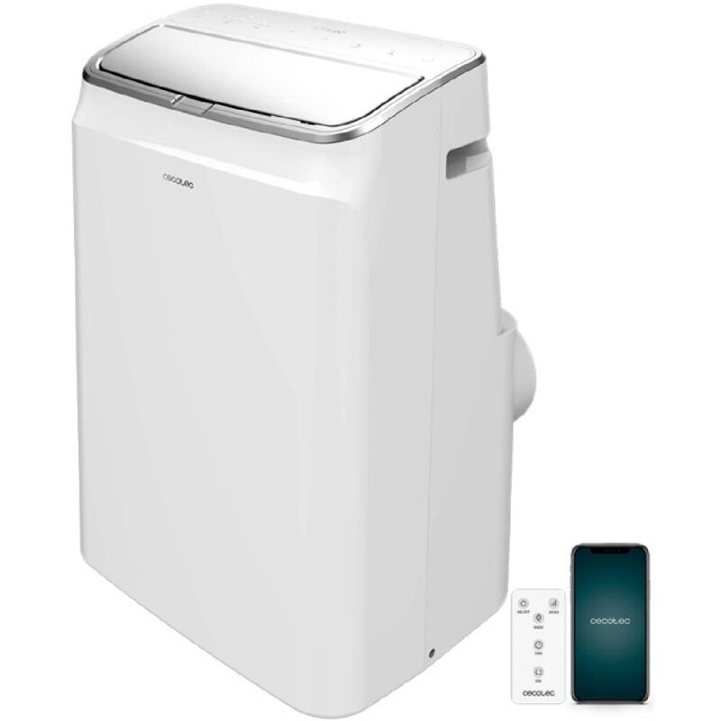 Cecotec - Climatiseur portatif ForceClima 12800 Soundless Heating Connected