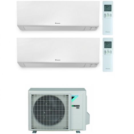 Climatiseur réversible Dual-split DAIKIN Perfera 2MXM50A + FTXM25R + FTXM35R (9 + 12) 9000 + 12000 BTU A++