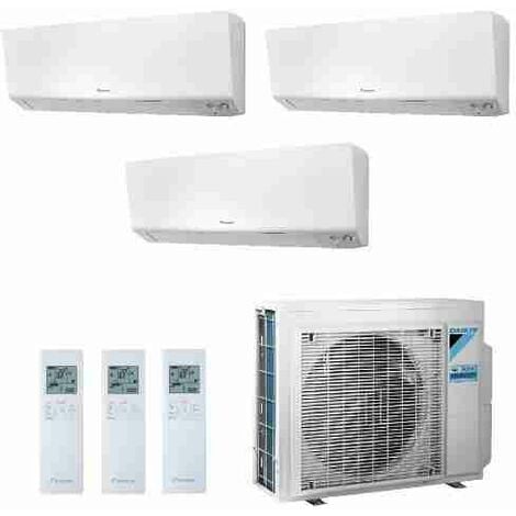 Climatiseur réversible Tri-split DAIKIN Perfera 3MXM52A 7000+9000+12000 BTU A+++