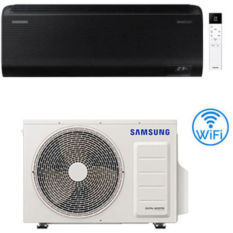 Climatiseur Samsung WINDFREE BLACK Wifi 9000 BTU AR70F09C1ABNEU INVERTER, classe A+++/A++ NEUF 2025