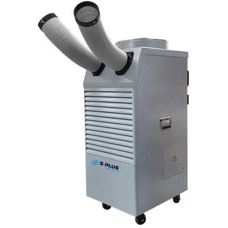 Climatiseur SPLUS Industriel 24 000 BTU, 7 100 W, 60 à 80 m², diffusion ciblée de l'air froid - CM 70 T.3