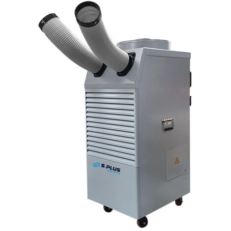 Climatiseur SPLUS Industriel 24 000 BTU, 7 100 W, 60 à 80 m², diffusion ciblée de l'air froid - CM 70 T.3