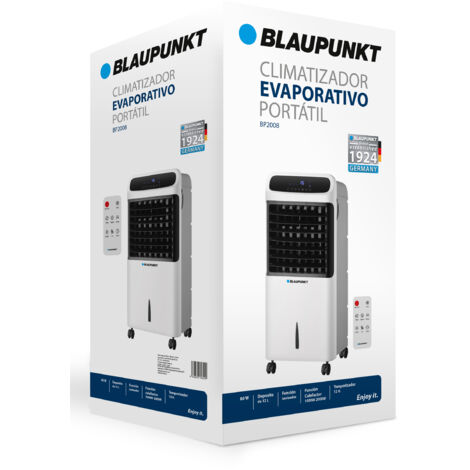 Climatizador Evaporativo Blaupunkt BP2008/ 80W/ Deposito 12L/ Función Calefactor